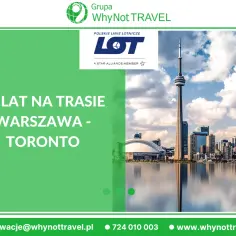 Ile trwa lot z Warszawy do Toronto? Czas, który zaskoczy podróżnych